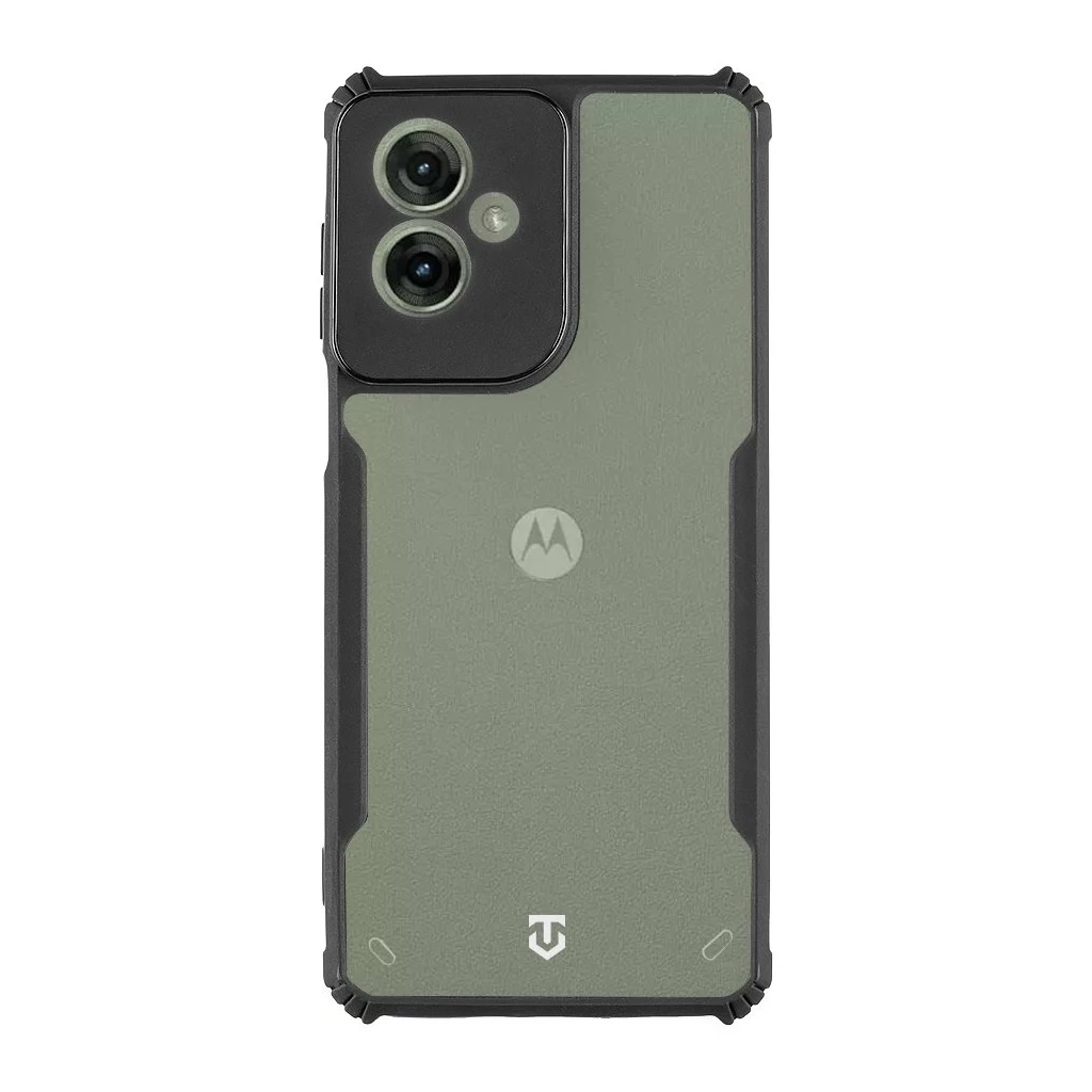 Tactical Quantum Stealth tok Motorola G55 készülékhez átlátszó/fekete