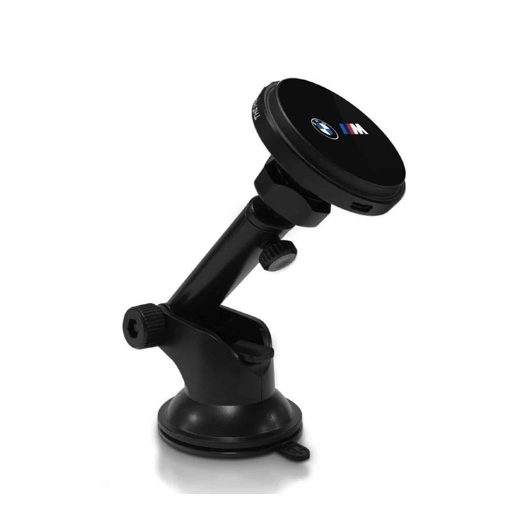 BMW M Edition mágneses autós tartó 15W vezeték nélküli töltéssel fekete BMW M Edition mágneses autós tartó 15W vezeték nélküli töltéssel fekete