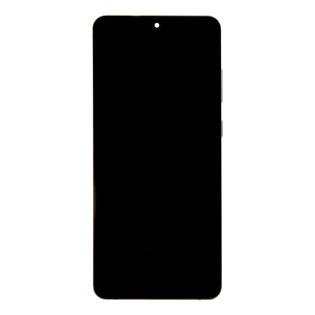 LCD kijelző + Érintő egység + Elülső tok a Samsung G988 Galaxy S20 Ultra készülékhez, kozmikus szürke