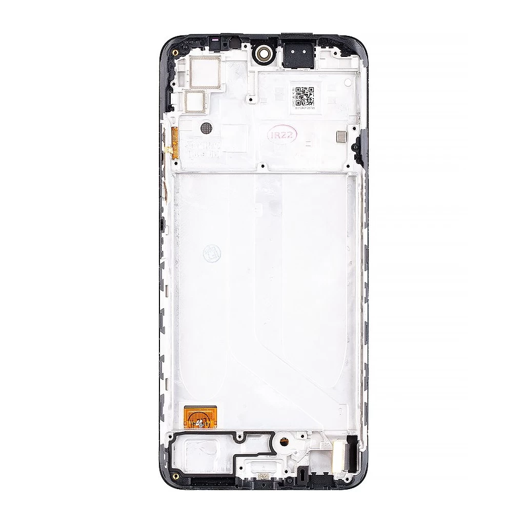 LCD kijelző + érintő egység + elülső tok Xiaomi Redmi Note 10/10S készülékhez