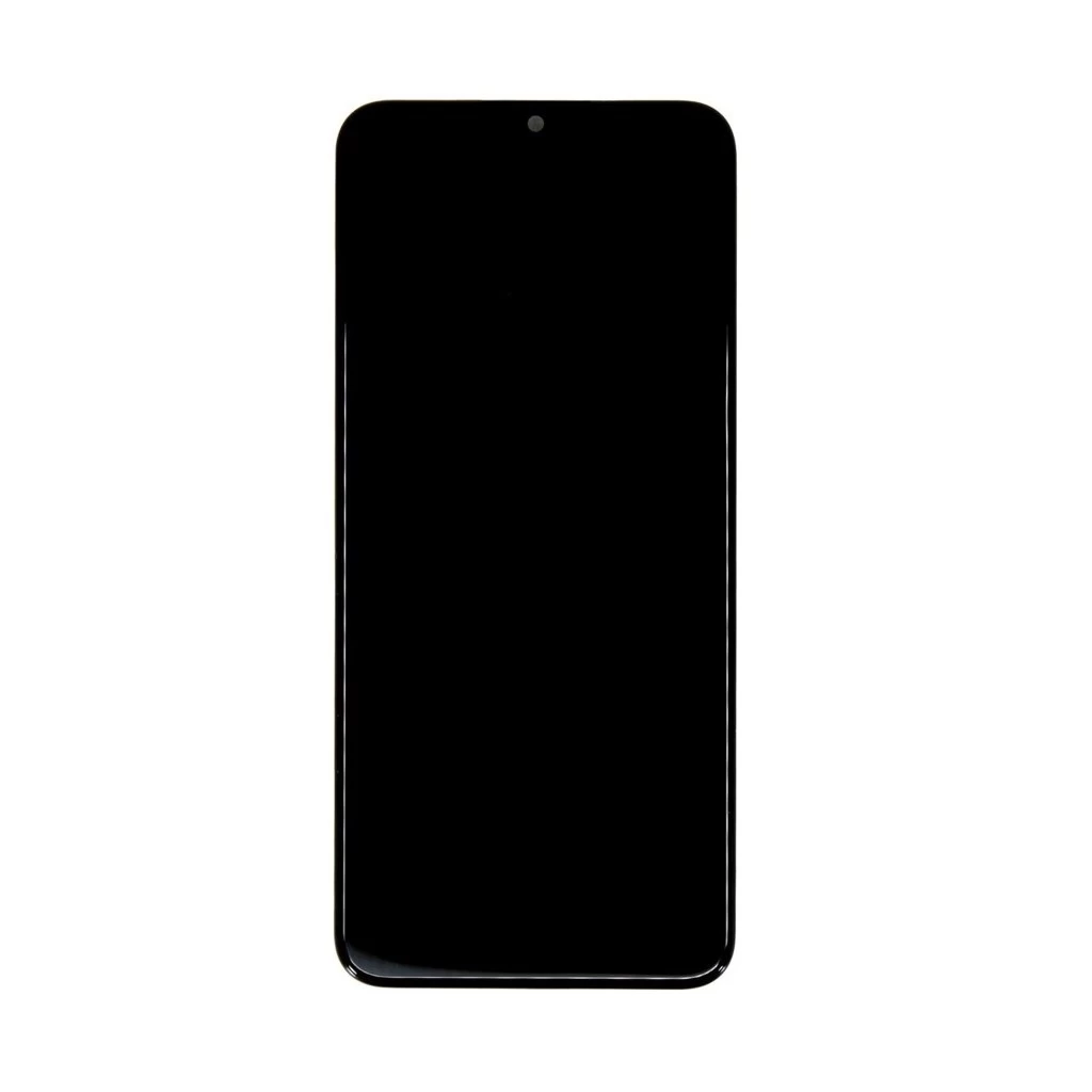 LCD kijelző + érintő egység Samsung A035G Galaxy A03 készülékhez fekete (Service Pack)