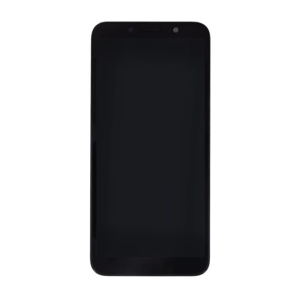 LCD kijelző + érintő egység + elülső üveg Huawei Y5p készülékhez