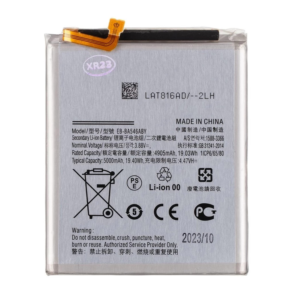 EB-BA546ABY/BA346ABY akkumulátor Samsung Li-Ion 5000mAh (OEM)