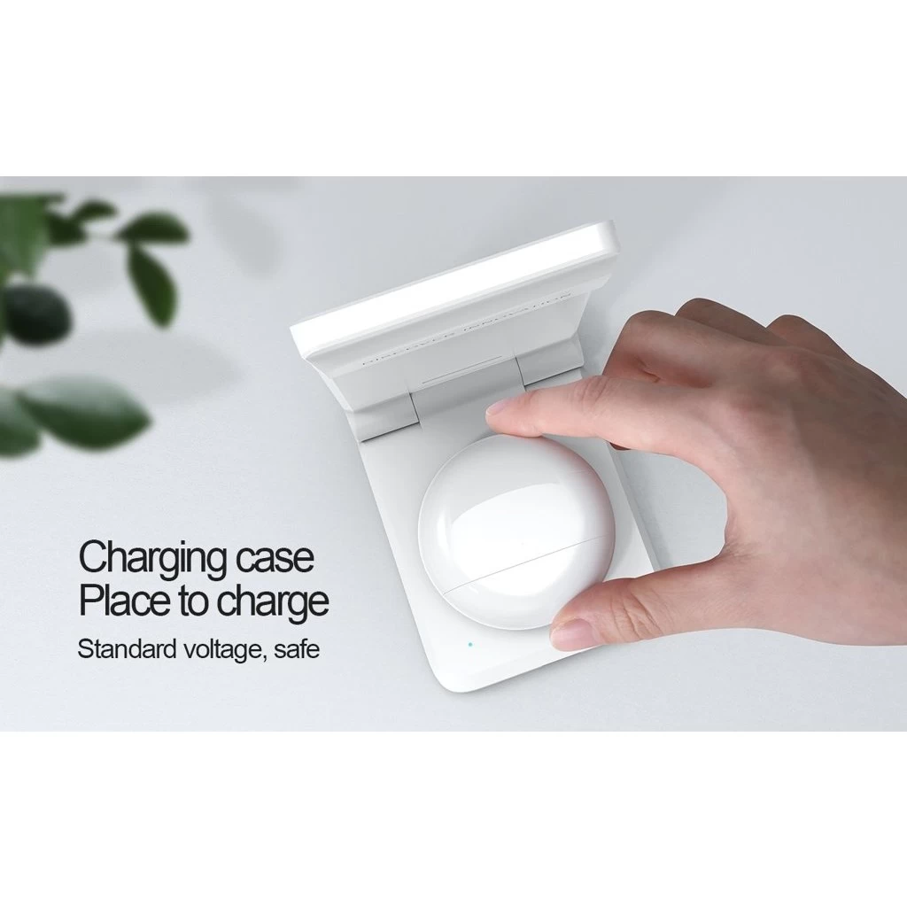 Nillkin PowerTrio 3in1 vezeték nélküli töltő Garmin Watch készülékhez fehér