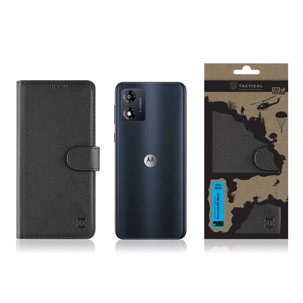 Tactical Field Notes for Motorola E13 készülékhez fekete