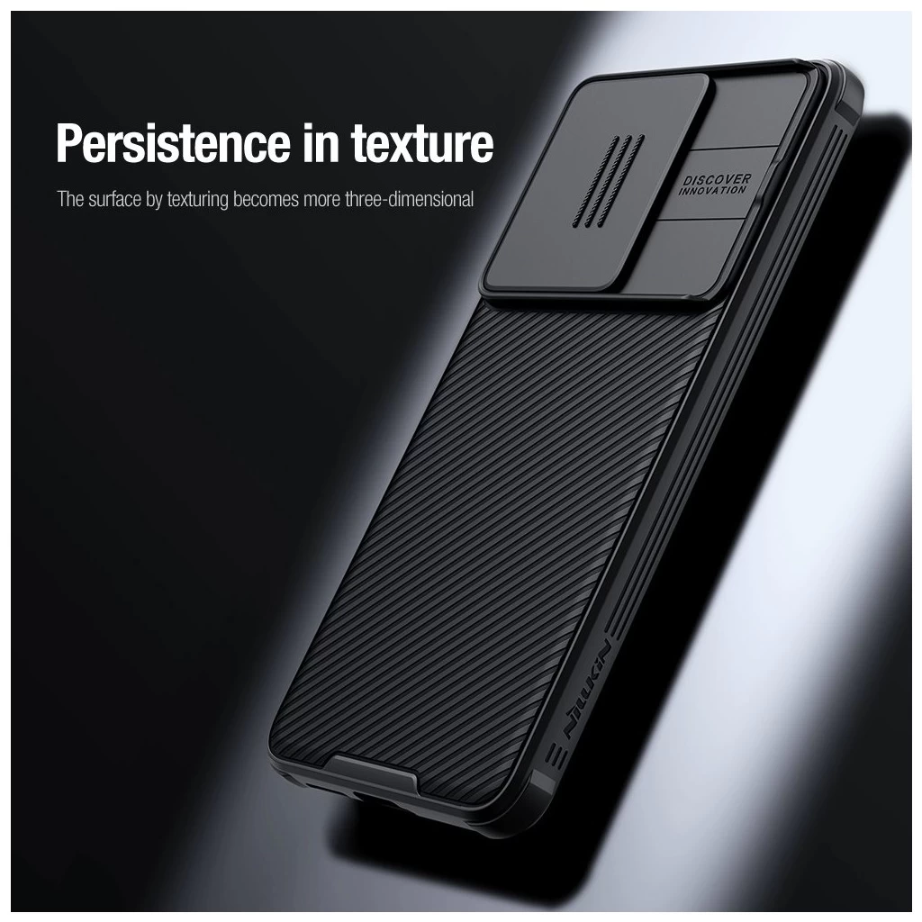 Nillkin CamShield PRO kemény tok Poco F6 készülékhez fekete