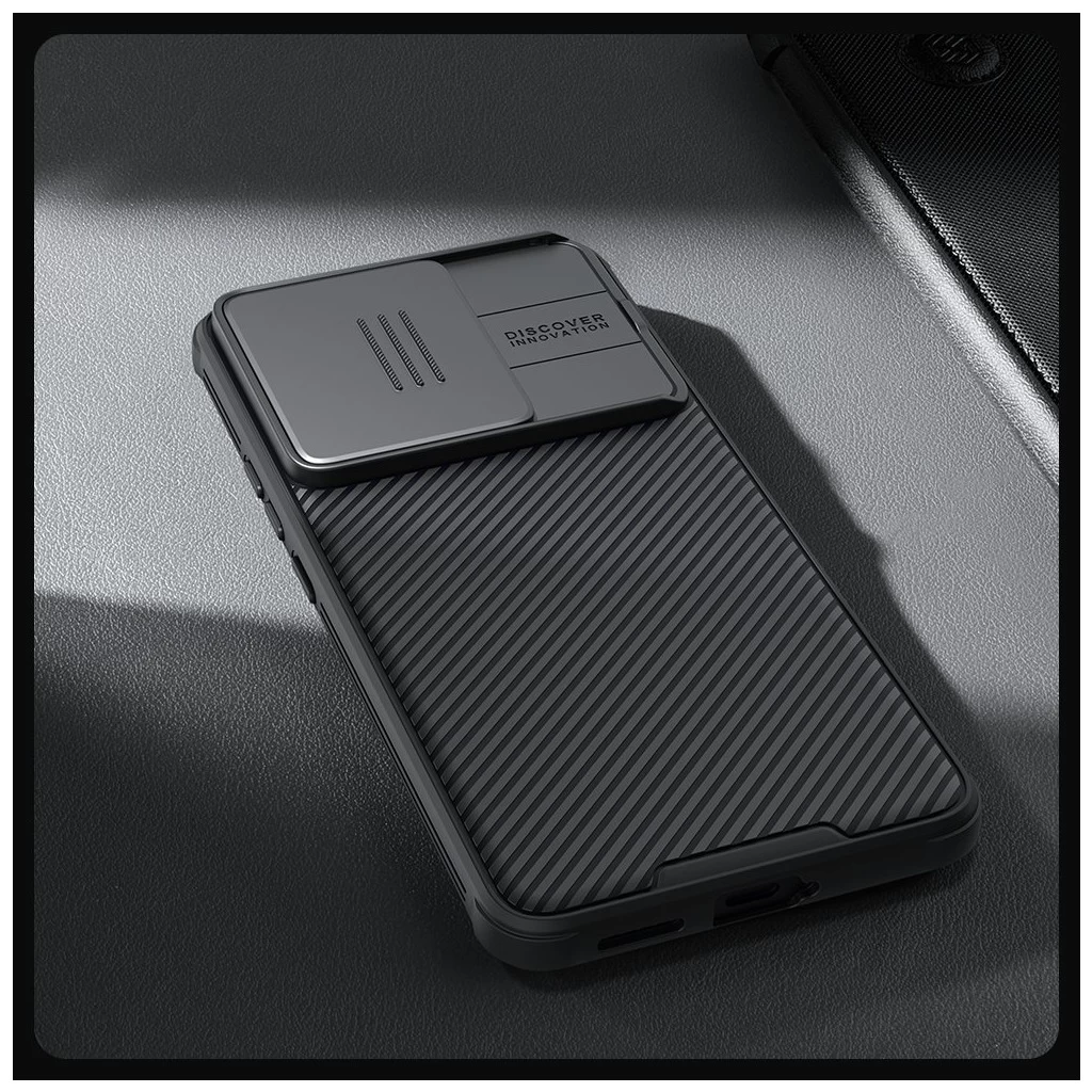 Nillkin CamShield PRO kemény tok Poco F6 készülékhez fekete