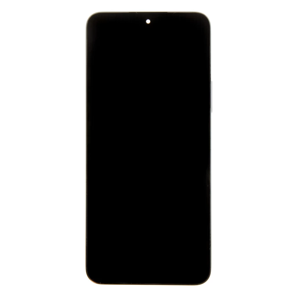 LCD kijelző + érintőegység + elülső üveg Honor X8a/90 Lite készülékhez ezüst