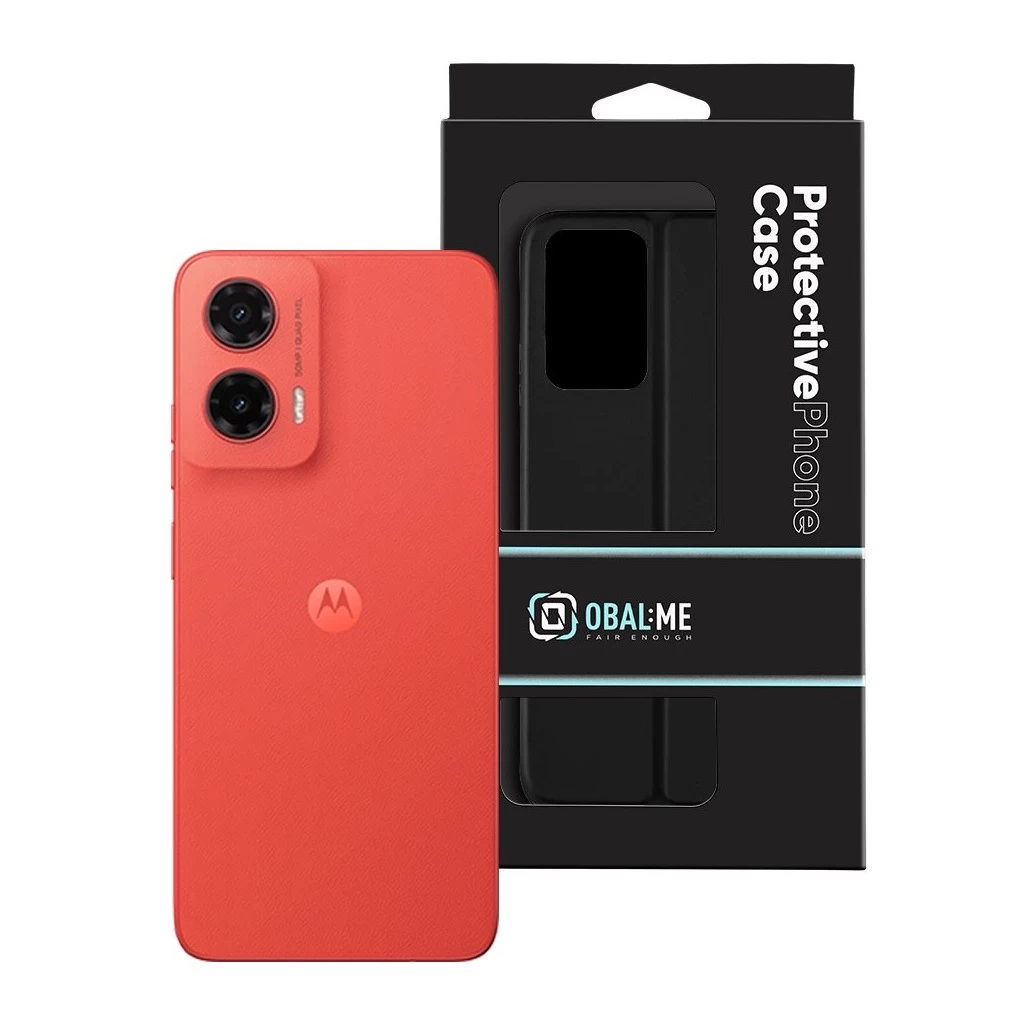 OBAL:ME SmoothTouch tok Motorola G35 készülékhez fekete