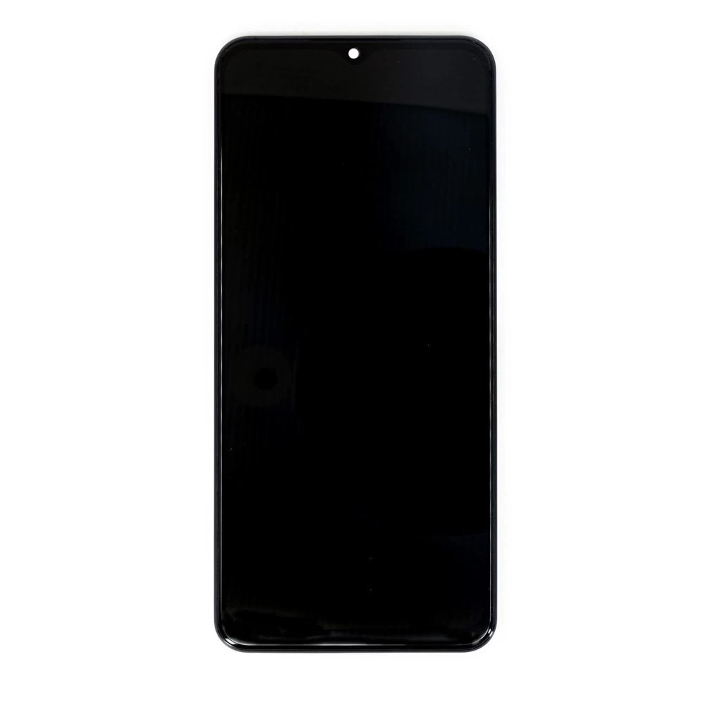 LCD kijelző + érintőegység Samsung M236B Galaxy M23 5G készülékhez fekete (Service Pack)