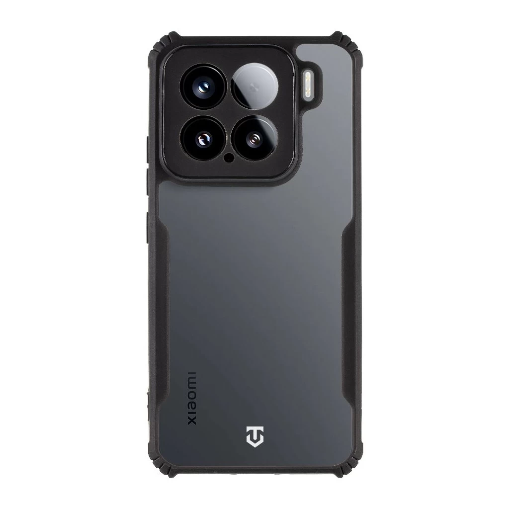 Tactical Quantum Stealth tok Xiaomi 15 5G készülékhez, átlátszó/fekete