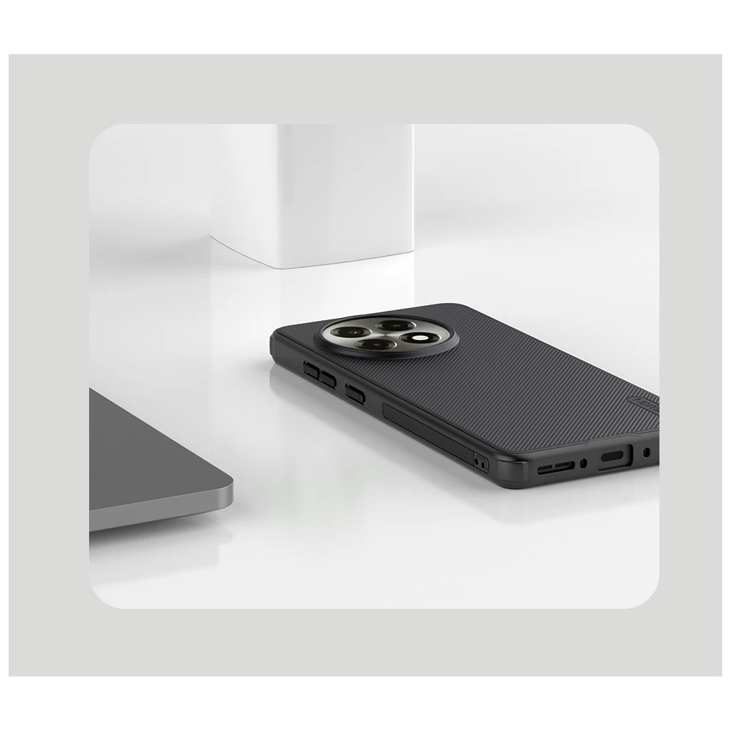 Nillkin Super Frosted PRO mágneses hátsó tok OnePlus 13R készülékhez fekete