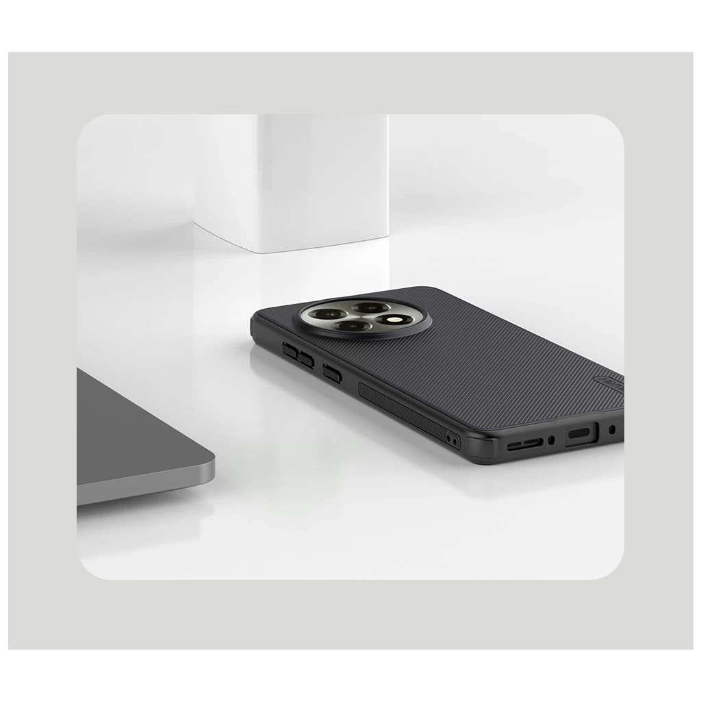 Nillkin Super Frosted PRO hátlaptok for OnePlus 13R készülékhez fekete