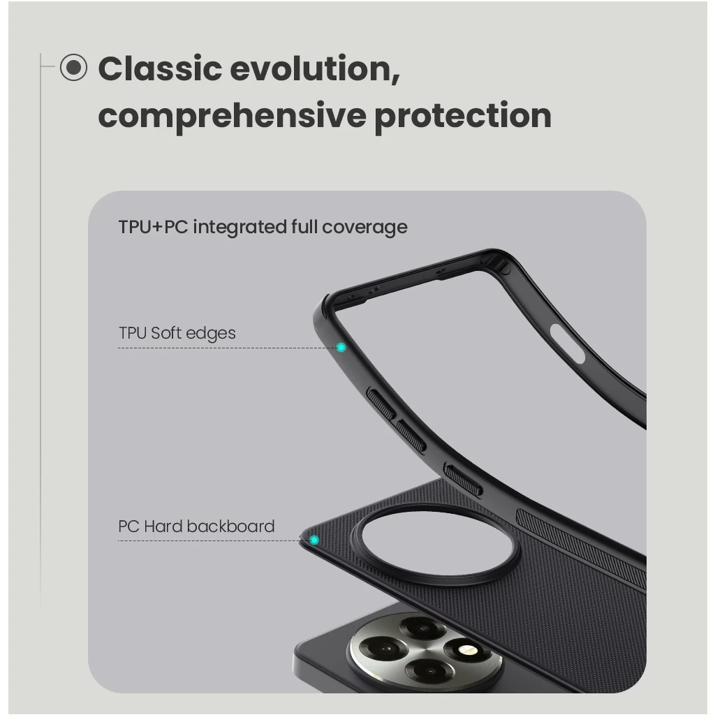 Nillkin Super Frosted PRO hátitok OnePlus 13R készülékhez kék