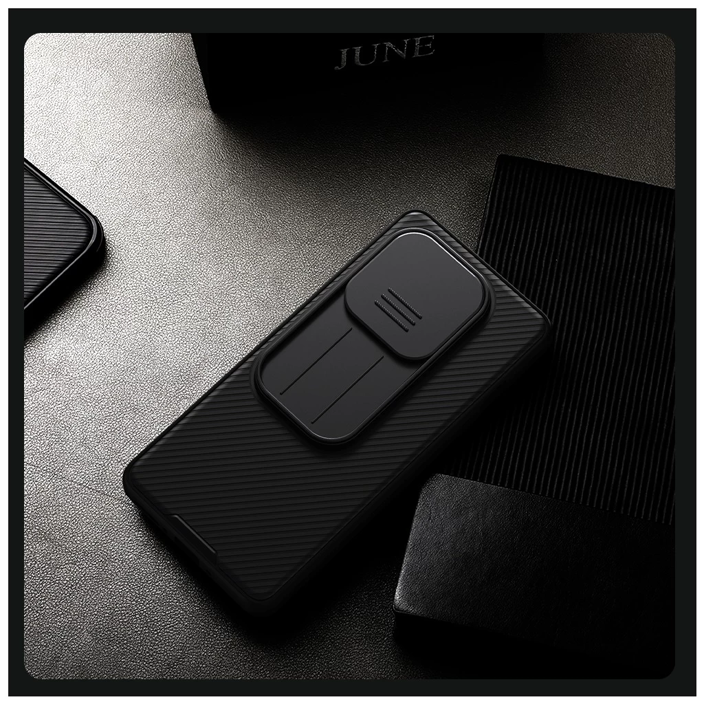 Nillkin CamShield PRO kemény tok OnePlus 13R készülékhez fekete