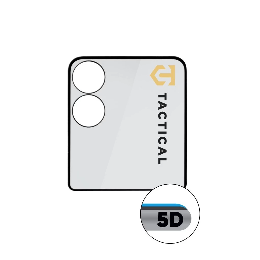 Tactical Glass Shield 5D Xiaomi Mix Flip készülékhez fekete