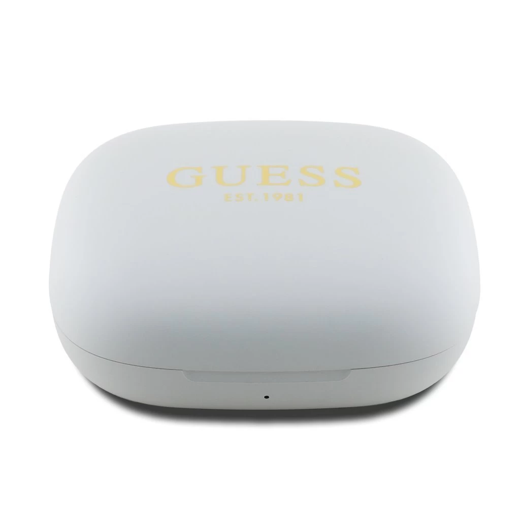 Guess Satin Classic Logo OWS vezeték nélküli fülhallgatók bézs