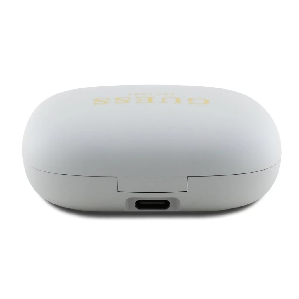 Guess Satin Classic Logo OWS vezeték nélküli fülhallgatók bézs