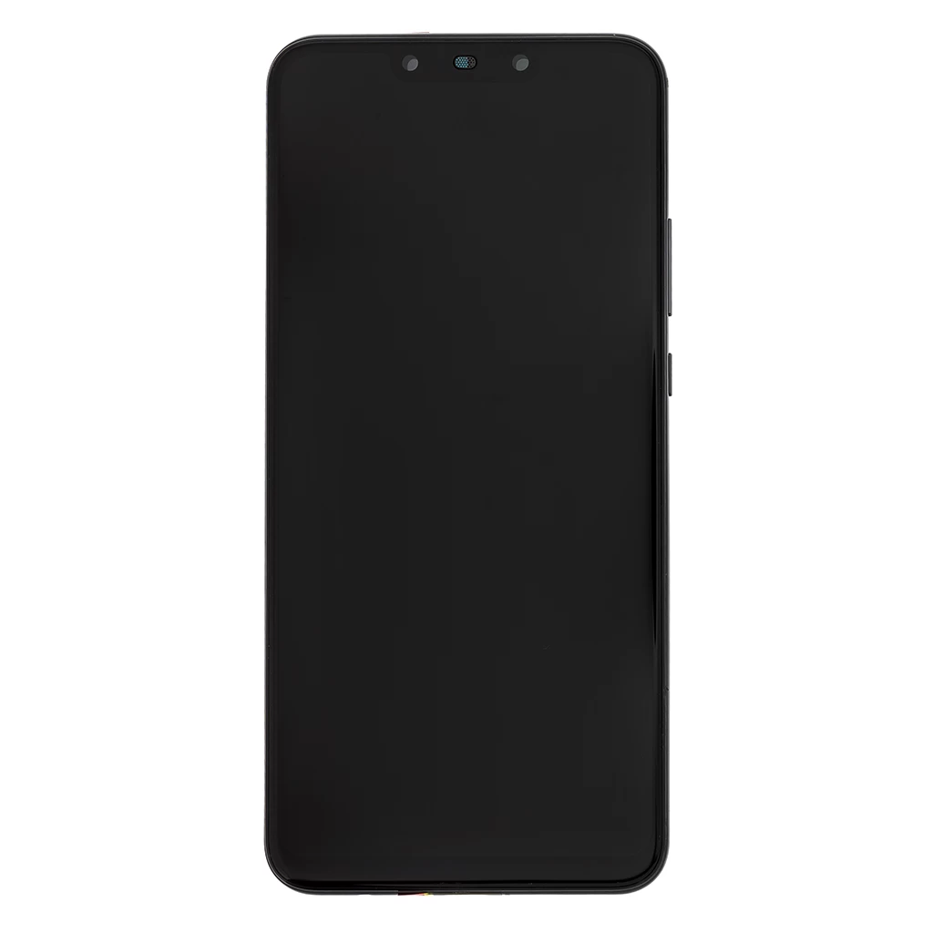 LCD kijelző + érintő egység + előlap Huawei Nova 3 készülékhez fekete