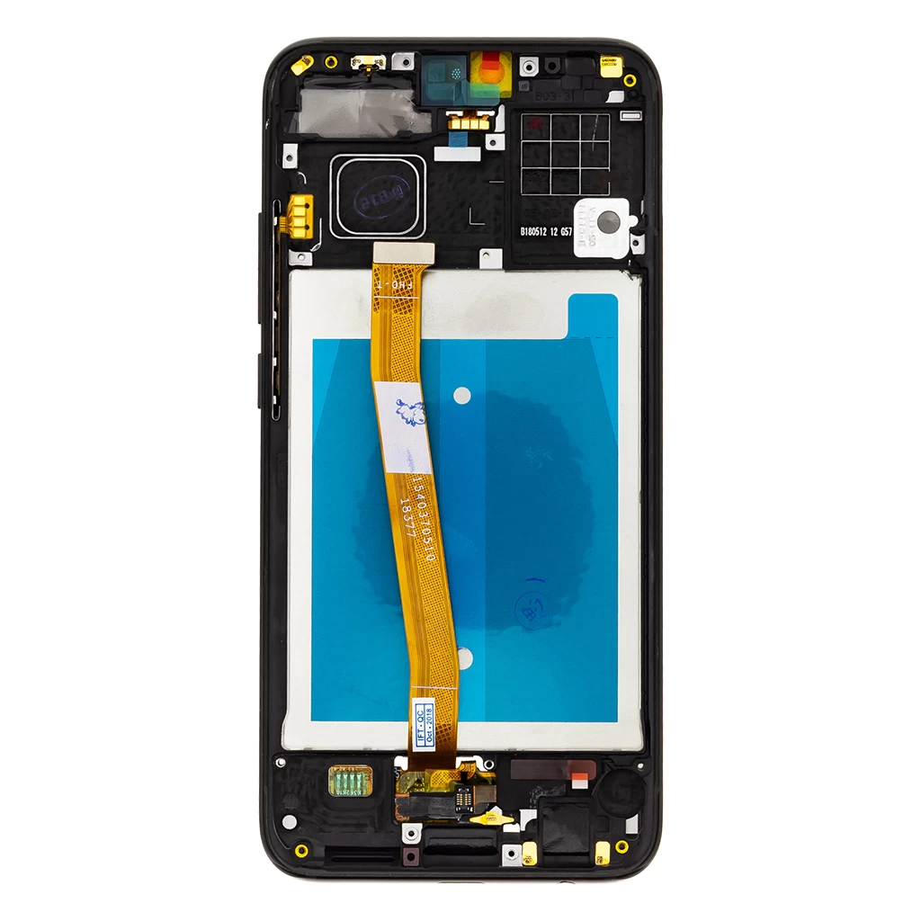 LCD kijelző + érintő egység + előlap Honor 10 készülékhez fekete