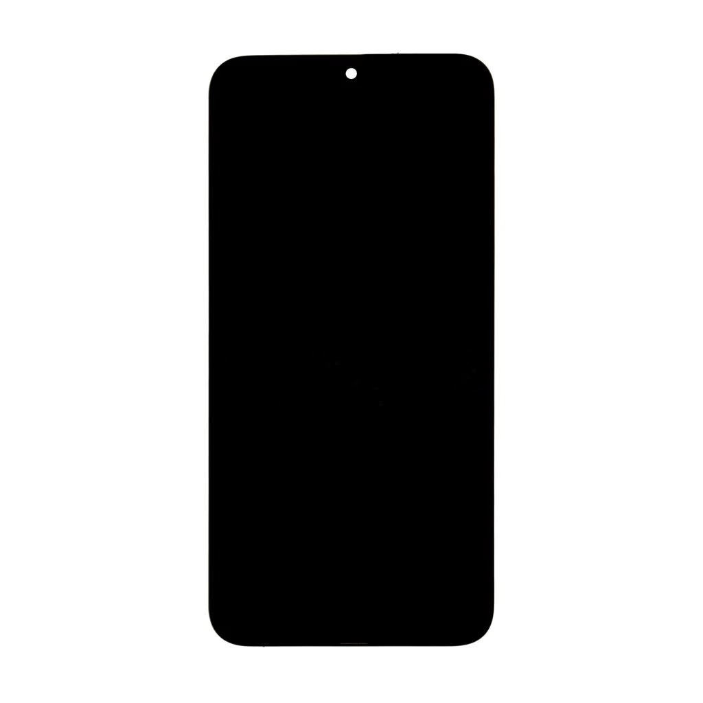 LCD kijelző + érintő digitizer + elülső üveg Huawei Y7 2019 készülékhez fekete (11pin) No Logo