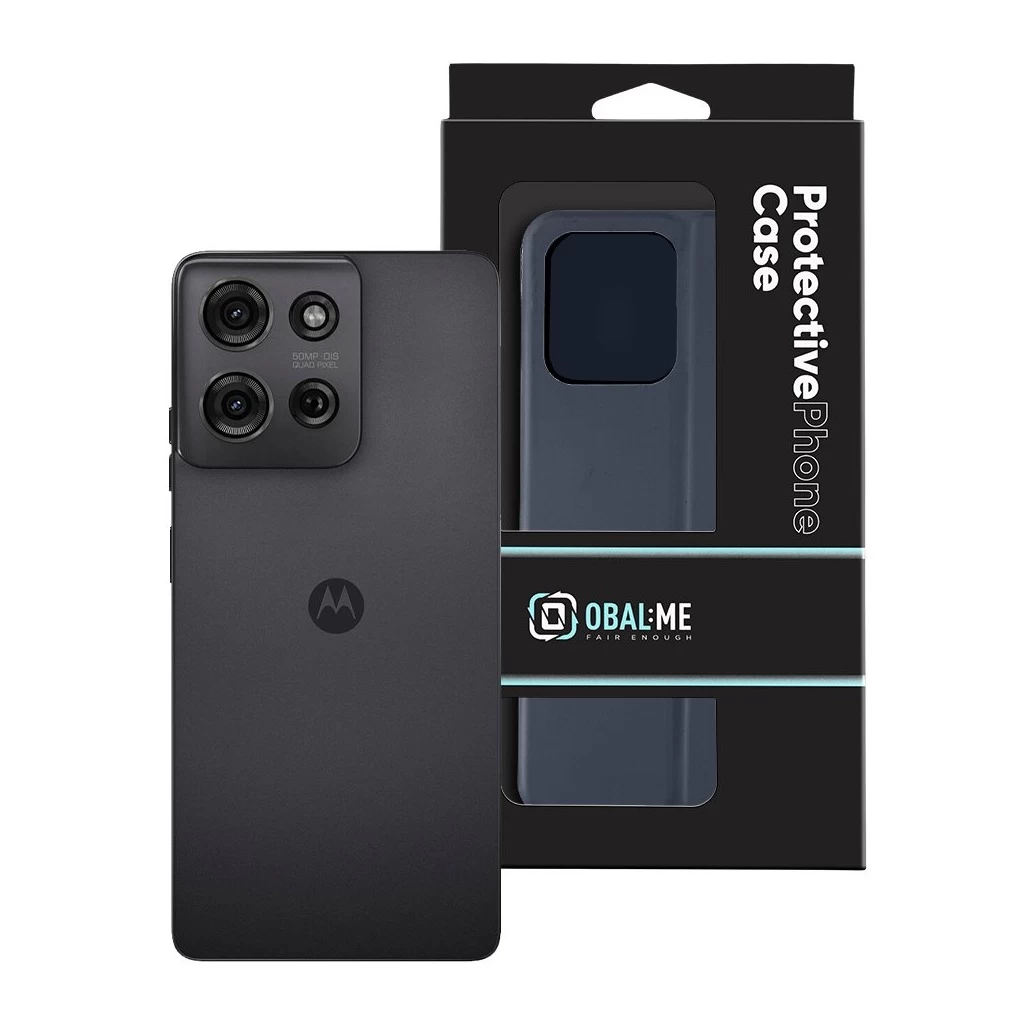 OBAL:ME SmoothTouch tok Motorola G75 készülékhez sötétkék