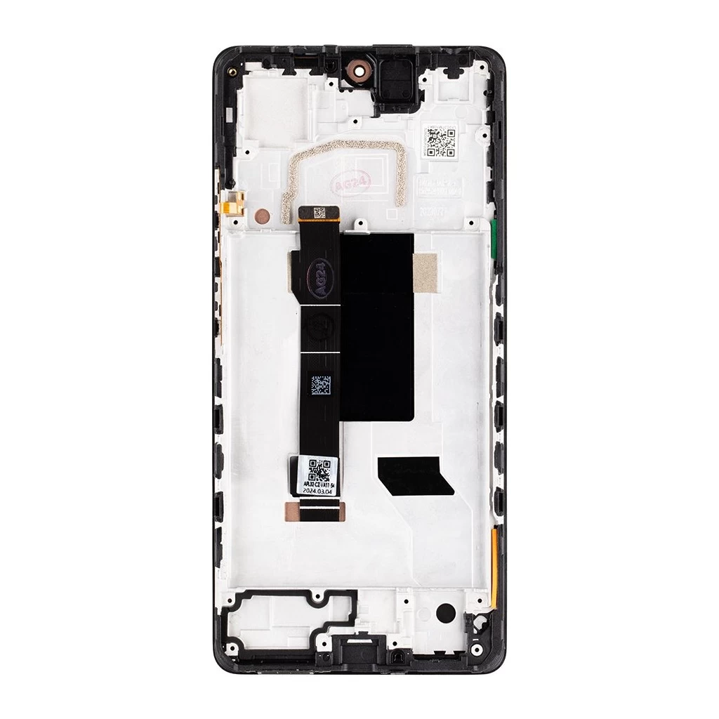 LCD kijelző + érintőegység + elülső burkolat a Poco X5 Pro 5G készülékhez