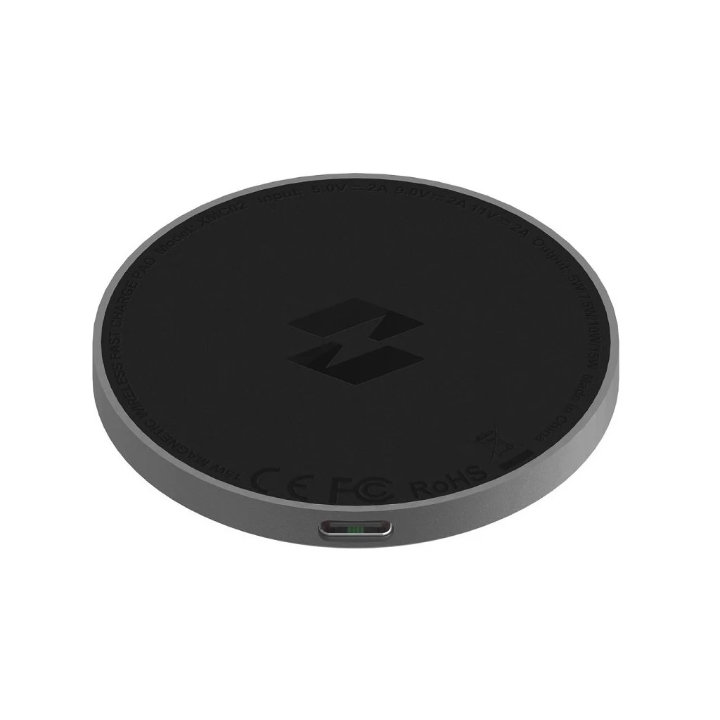 Infinix 15W mágneses vezeték nélküli töltő fekete Infinix 15W mágneses vezeték nélküli töltő fekete