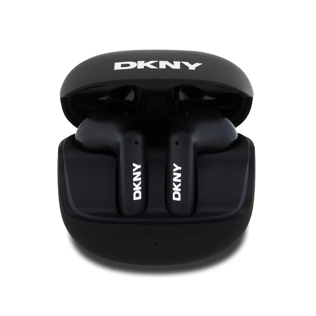 DKNY Satiny Finish TWS vezeték nélküli fülhallgatók fekete DKNY Satiny Finish TWS vezeték nélküli fülhallgatók fekete