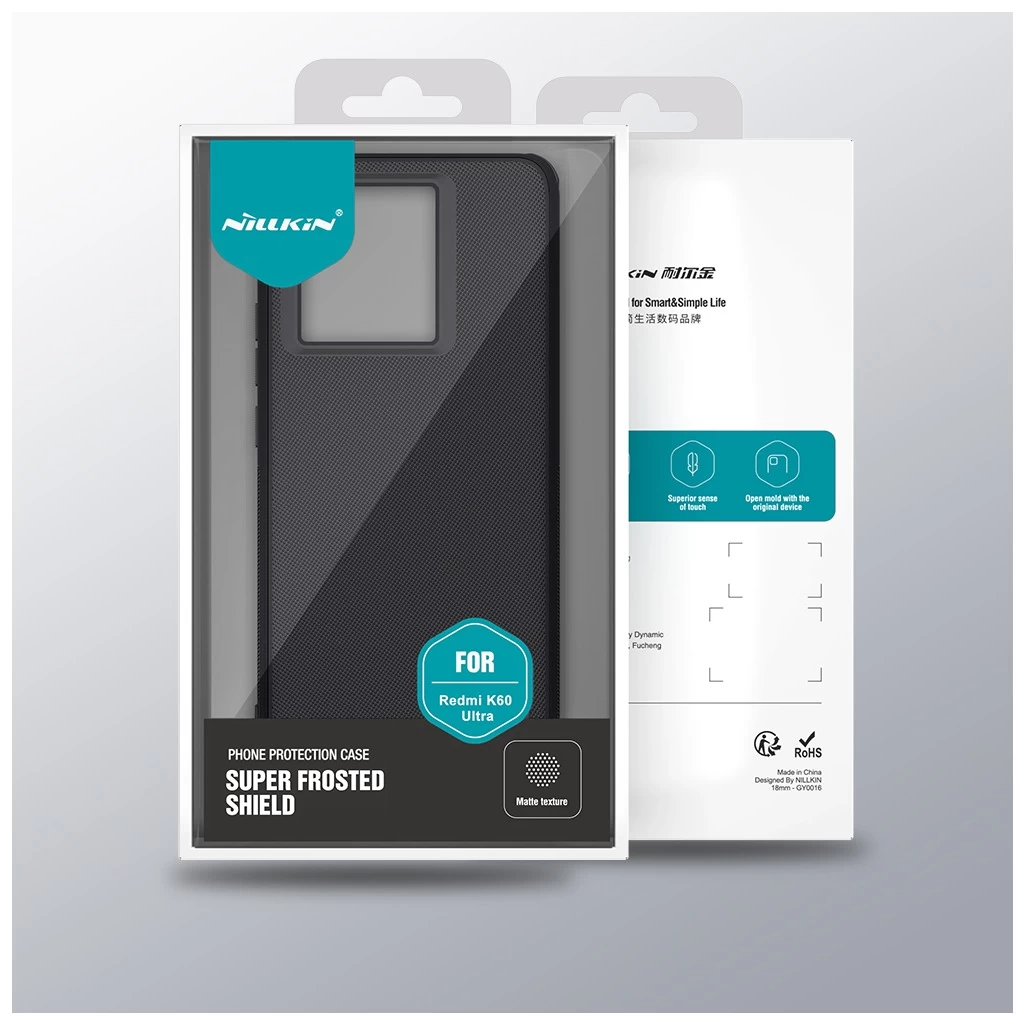 Nillkin Super Frosted PRO hátsó tok Xiaomi 13T/13T Pro készülékhez fekete