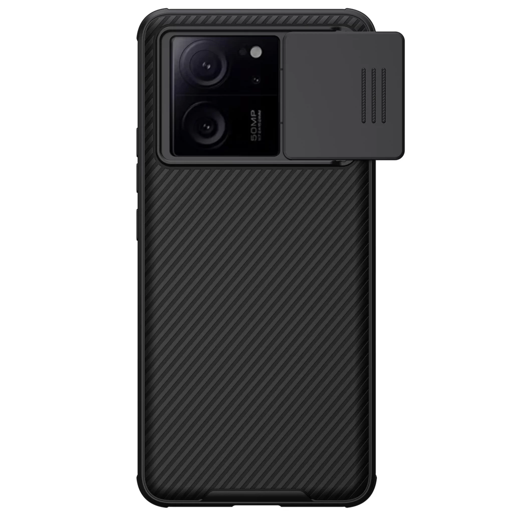 Nillkin CamShield PRO kemény tok Xiaomi 13T/13T Pro készülékhez fekete
