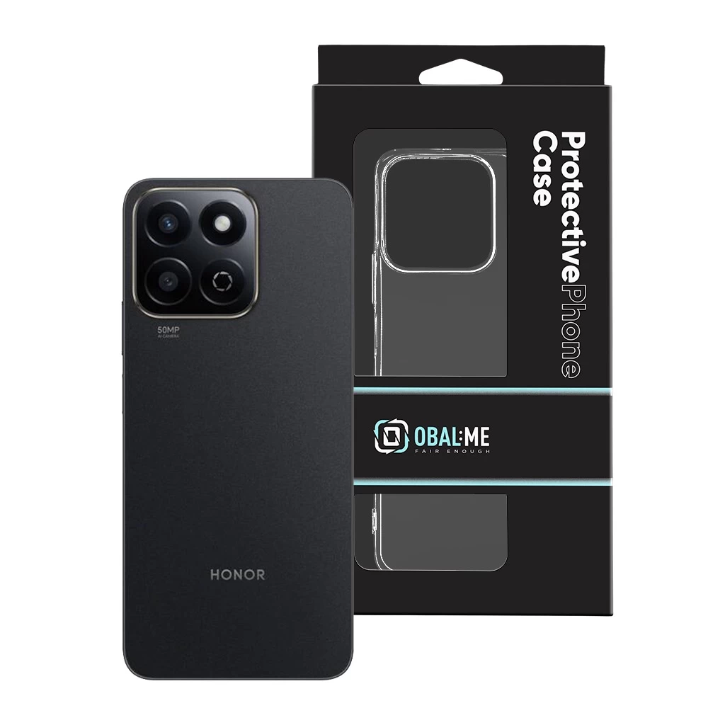 OBAL:ME TPU tok for Honor 200 Smart készülékhez átlátszó