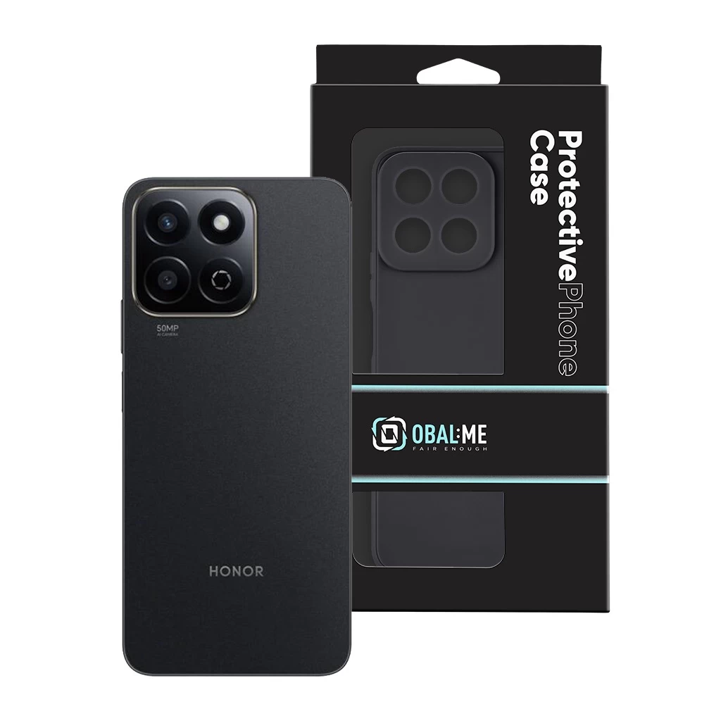 OBAL:ME Matte TPU tok Honor 200 Smart készülékhez fekete