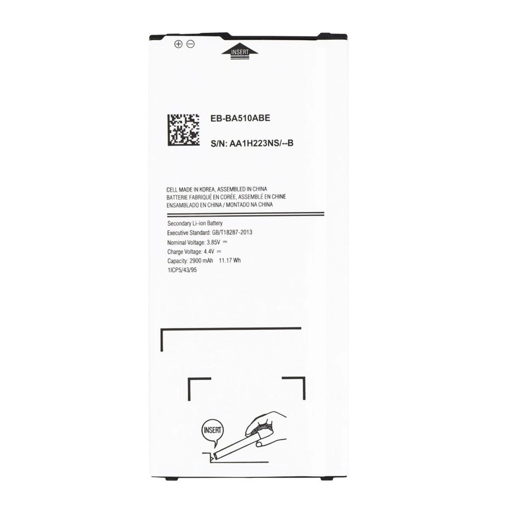 EB-BA510ABE Samsung Li-Ion 2900mAh akkumulátor (OEM)