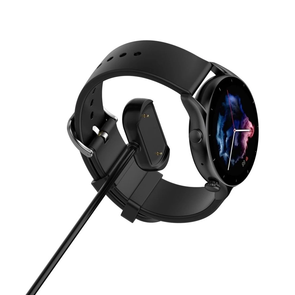 Tactical USB töltőkábel Amazfit GTR3/GTR3 PRO/GTS3/T-Rex 2 készülékhez