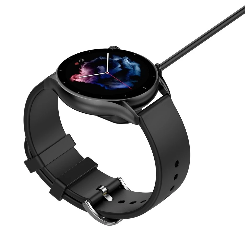 Tactical USB töltőkábel Amazfit GTR3/GTR3 PRO/GTS3/T-Rex 2 készülékhez