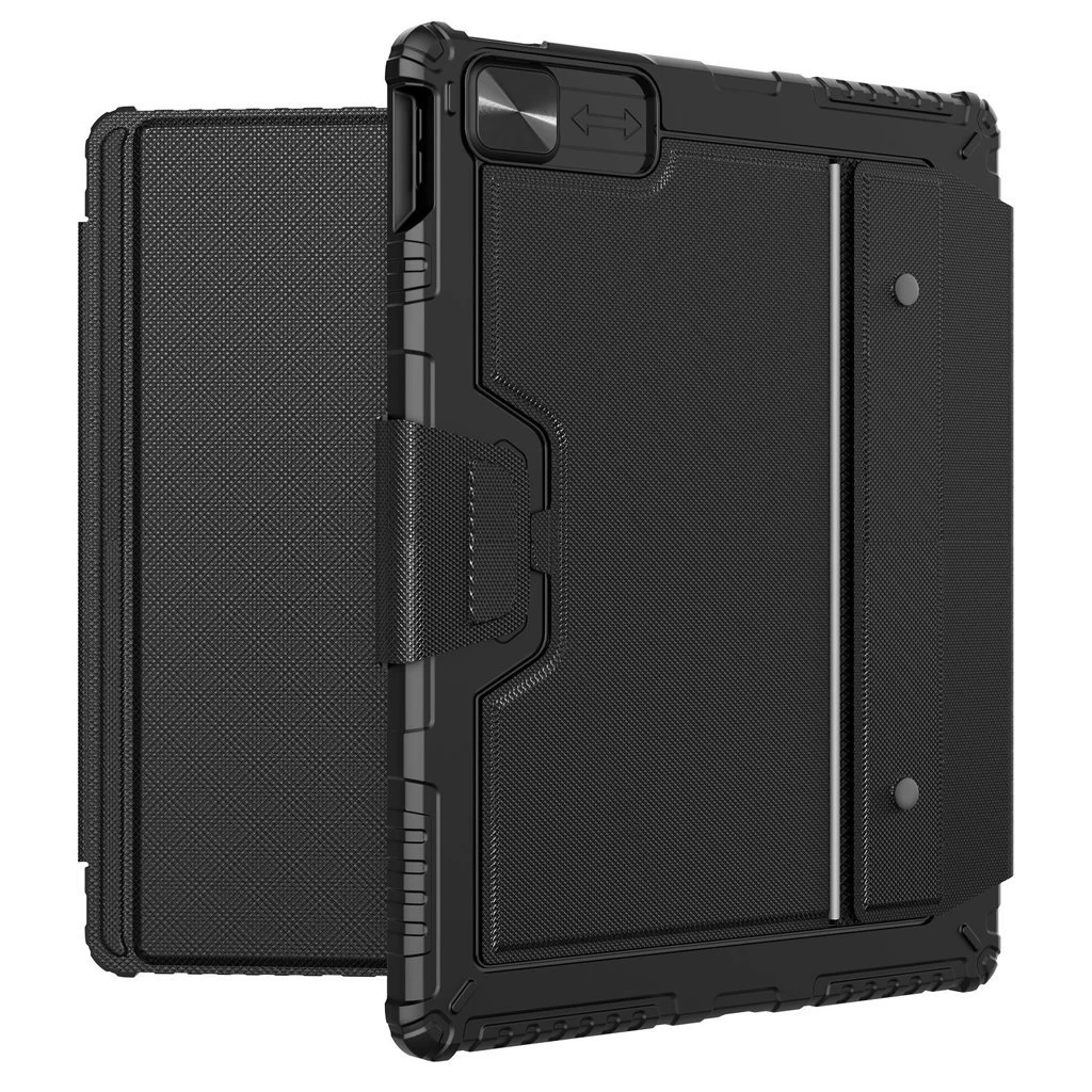 Nillkin Bumper Combo billentyűzetes tok (Backlit Version) iPad Pro 12.9 (2020/2021/2022) és iPad Air 13 (2024/2025) készülékhez fekete