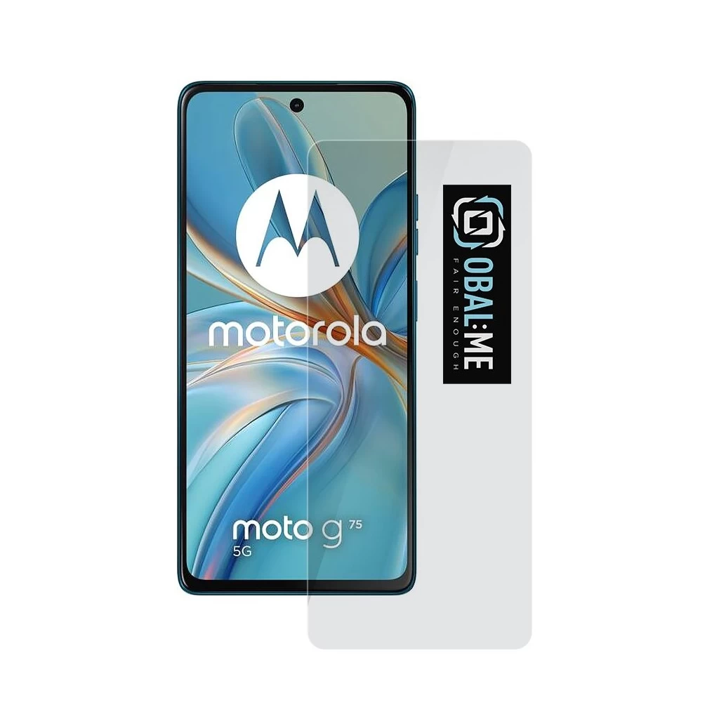 OBAL:ME 2.5D üveg kijelzővédő Motorola G75 átlátszó készülékhez