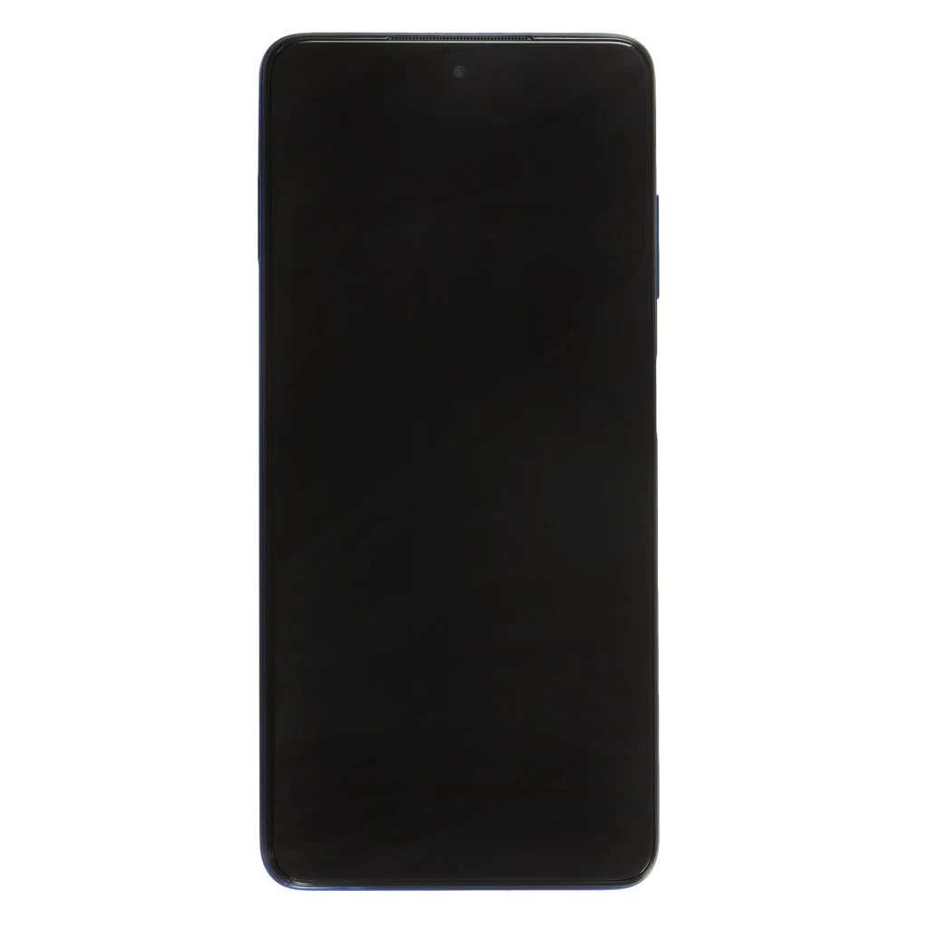 LCD kijelző + érintő egység + elülső tok a Poco X3/X3 NFC készülékhez kobalt kék