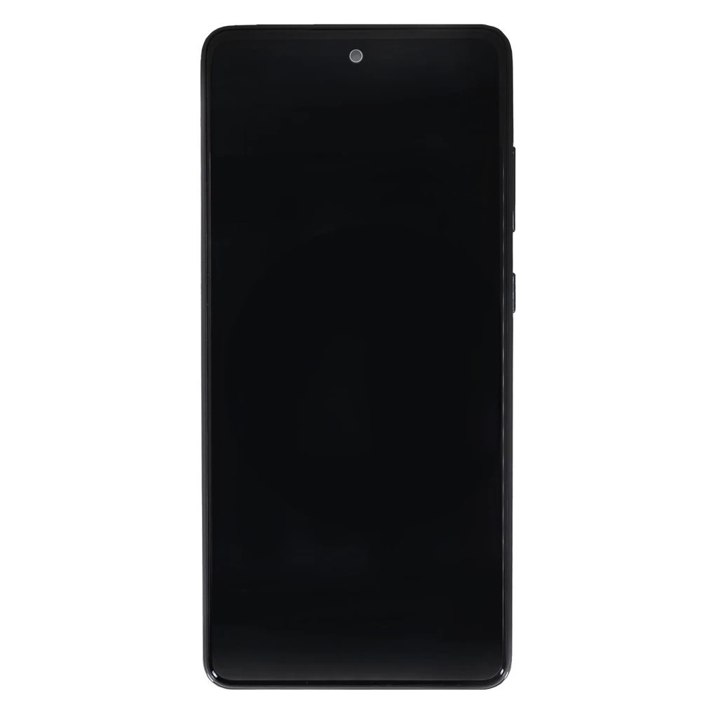 LCD kijelző + érintő egység Samsung A725 Galaxy A72 készülékhez fekete (Service Pack)