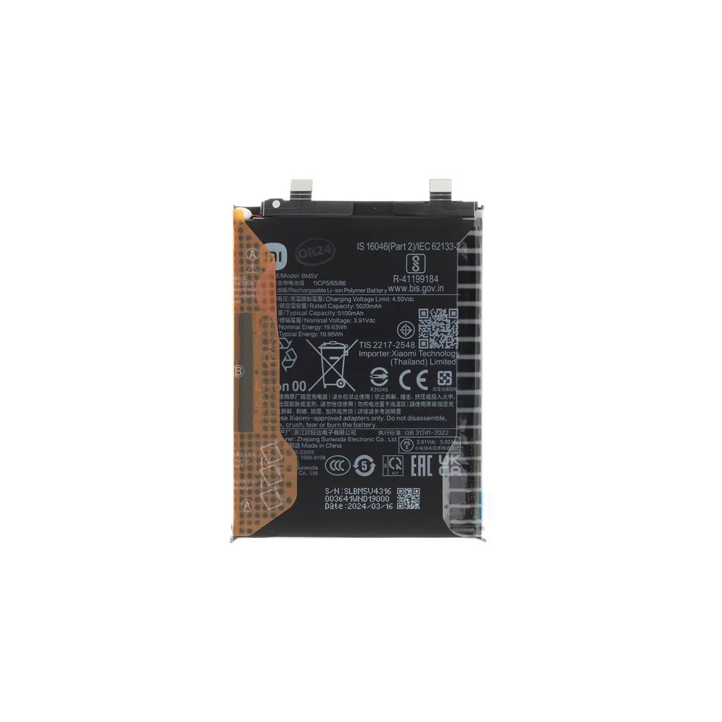 BM5V Xiaomi eredeti akkumulátor 5000mAh (Service Pack)