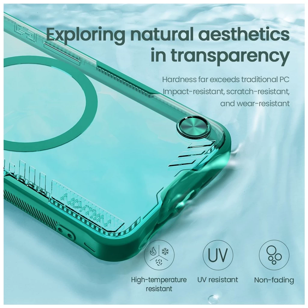 Nillkin Iceblade Prop Magnetic tok Xiaomi 15 Dark Night készülékhez fekete