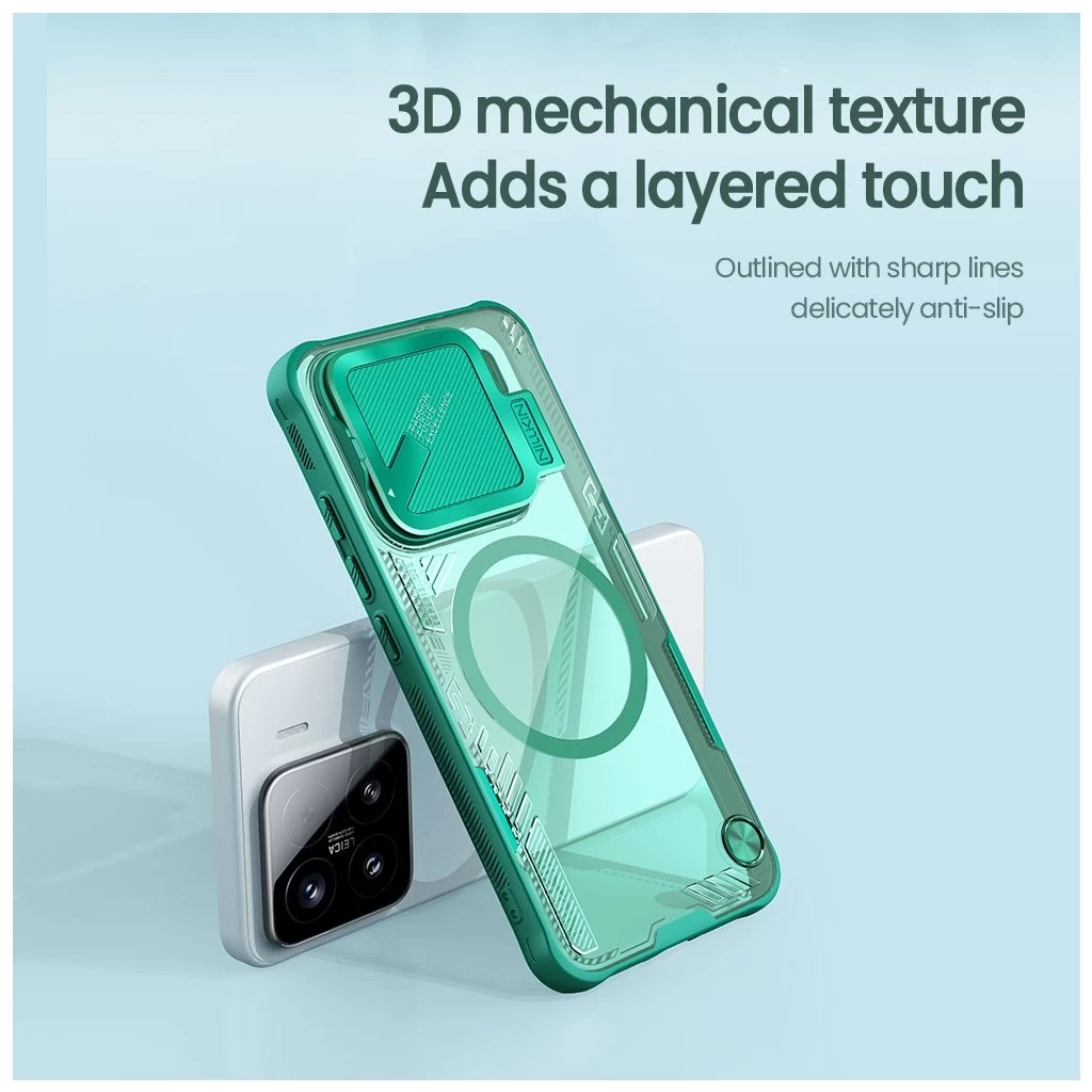 Nillkin Iceblade Prop Magnetic tok Xiaomi 15 Dark Night készülékhez fekete