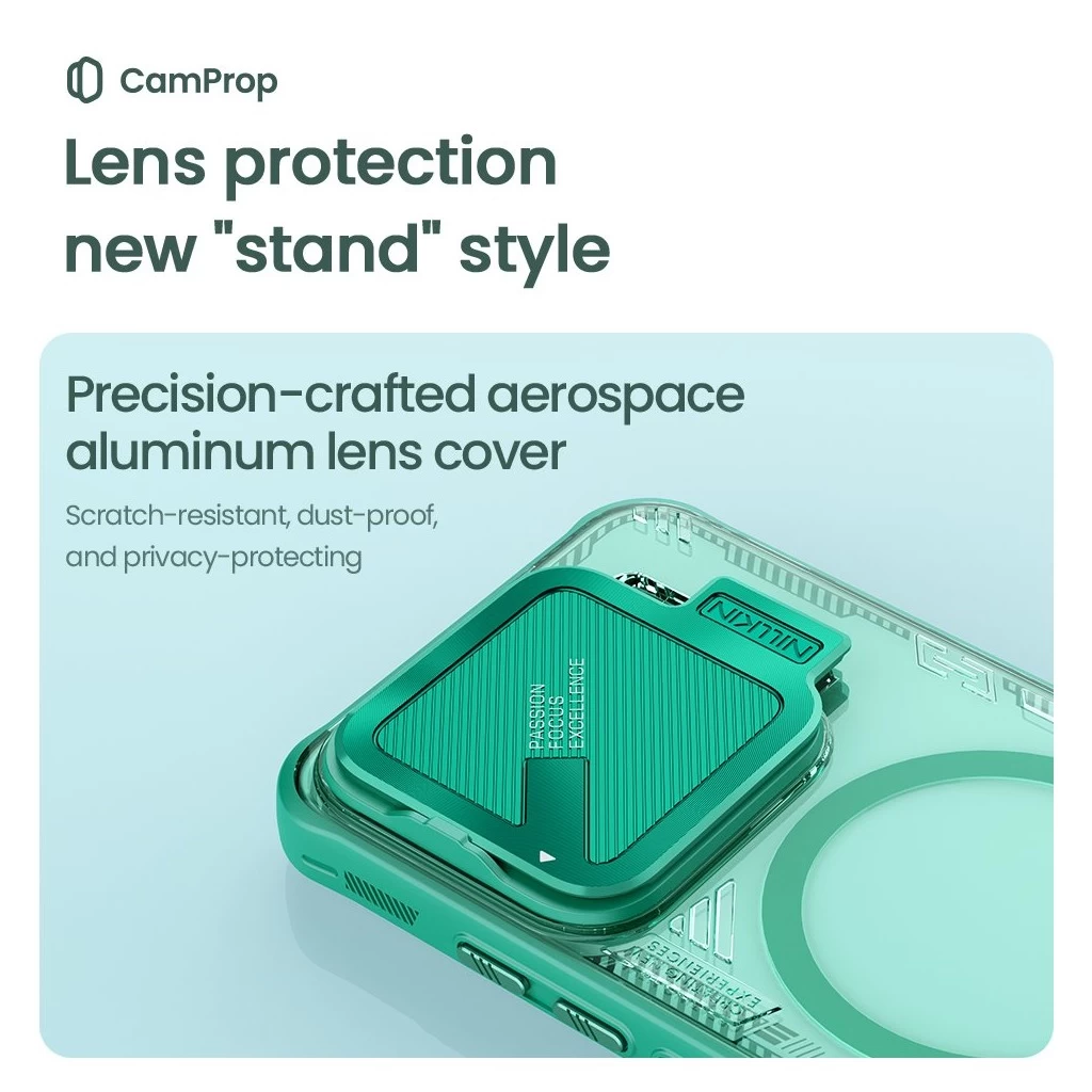 Nillkin Iceblade Prop Magnetic tok Xiaomi 15 Dark Night készülékhez fekete