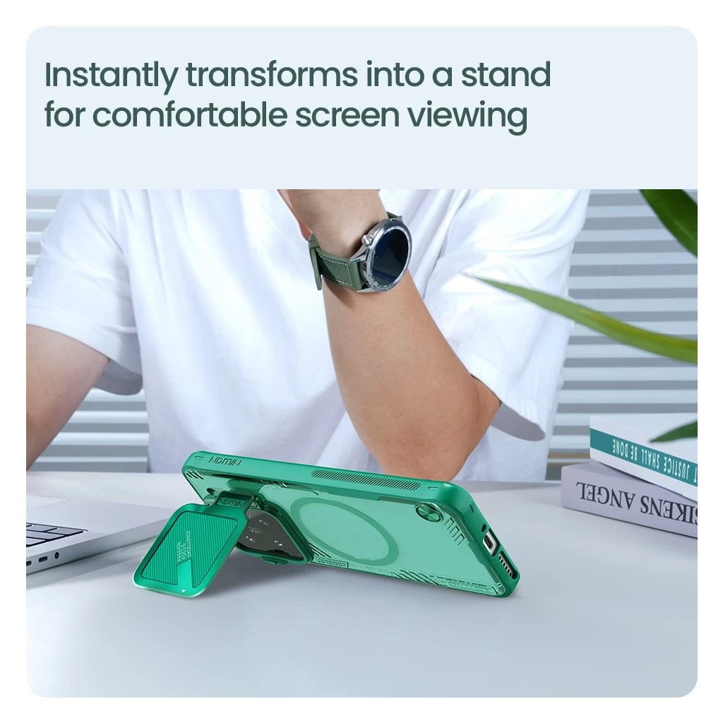 Nillkin Iceblade Prop Magnetic tok Xiaomi 15 Dark Night készülékhez fekete