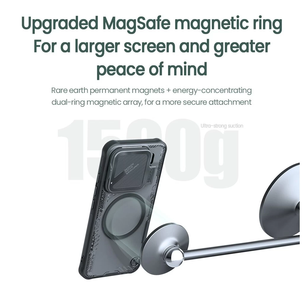 Nillkin Iceblade Prop Magnetic tok Xiaomi 15 Dark Night készülékhez fekete