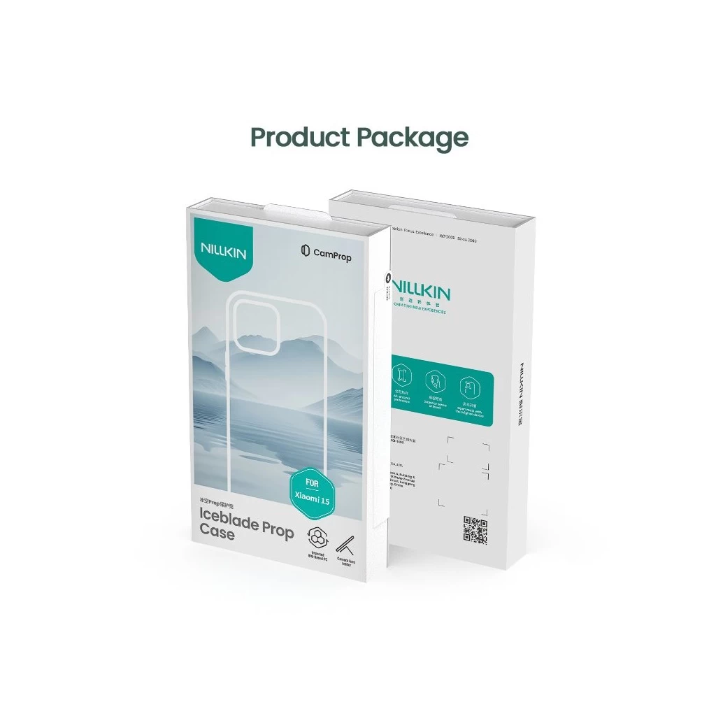 Nillkin Iceblade Prop Magnetic tok Xiaomi 15 Dark Night készülékhez fekete