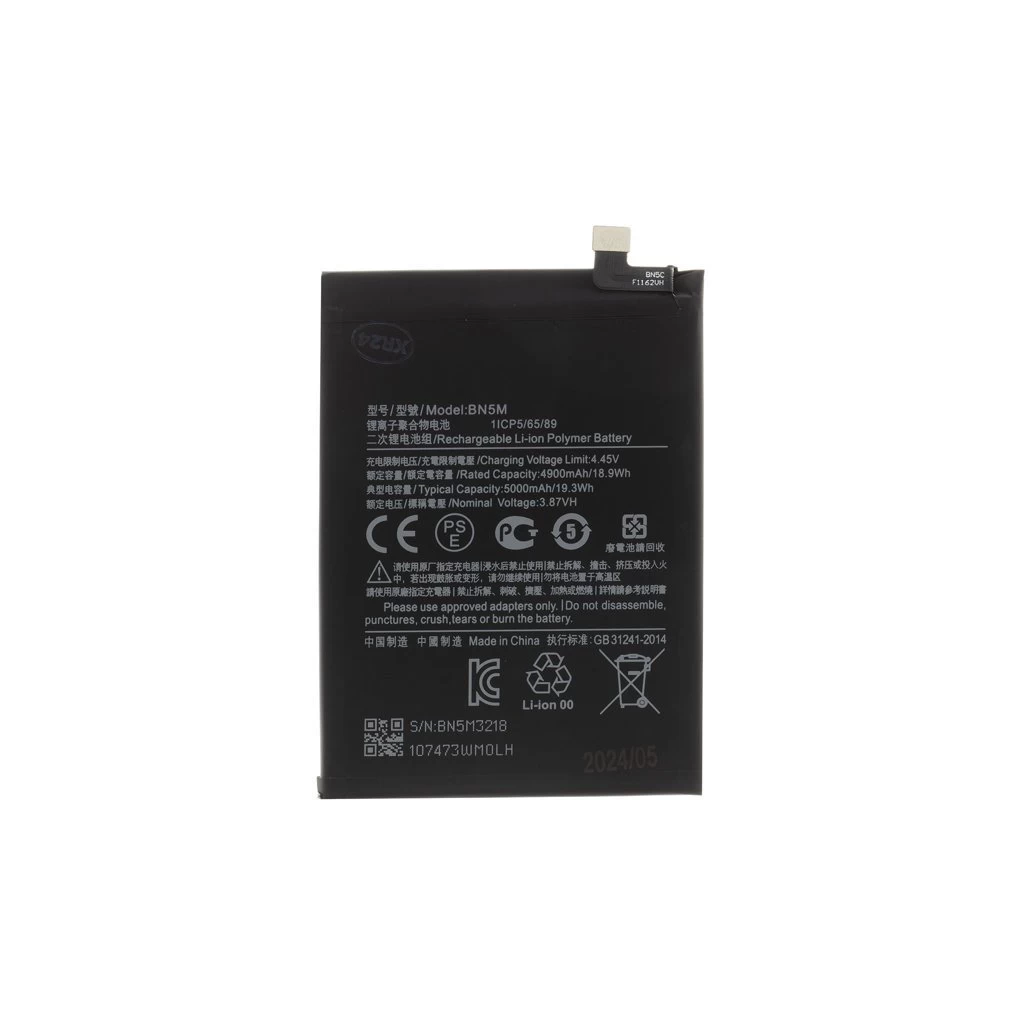 BN5M Xiaomi akkumulátor 5000mAh (OEM)