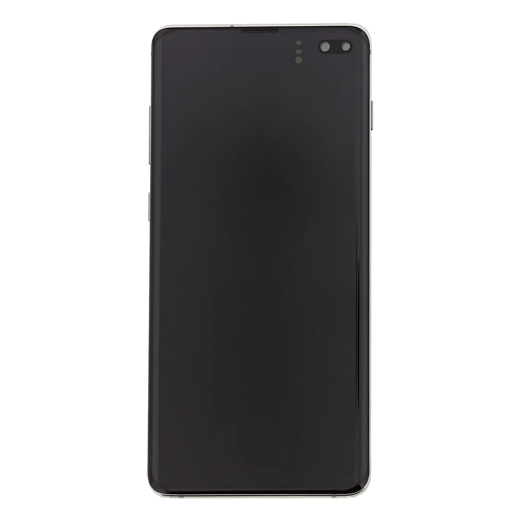 LCD kijelző + érintő egység Samsung G975 Galaxy S10+ készülékhez – fekete (Service Pack)