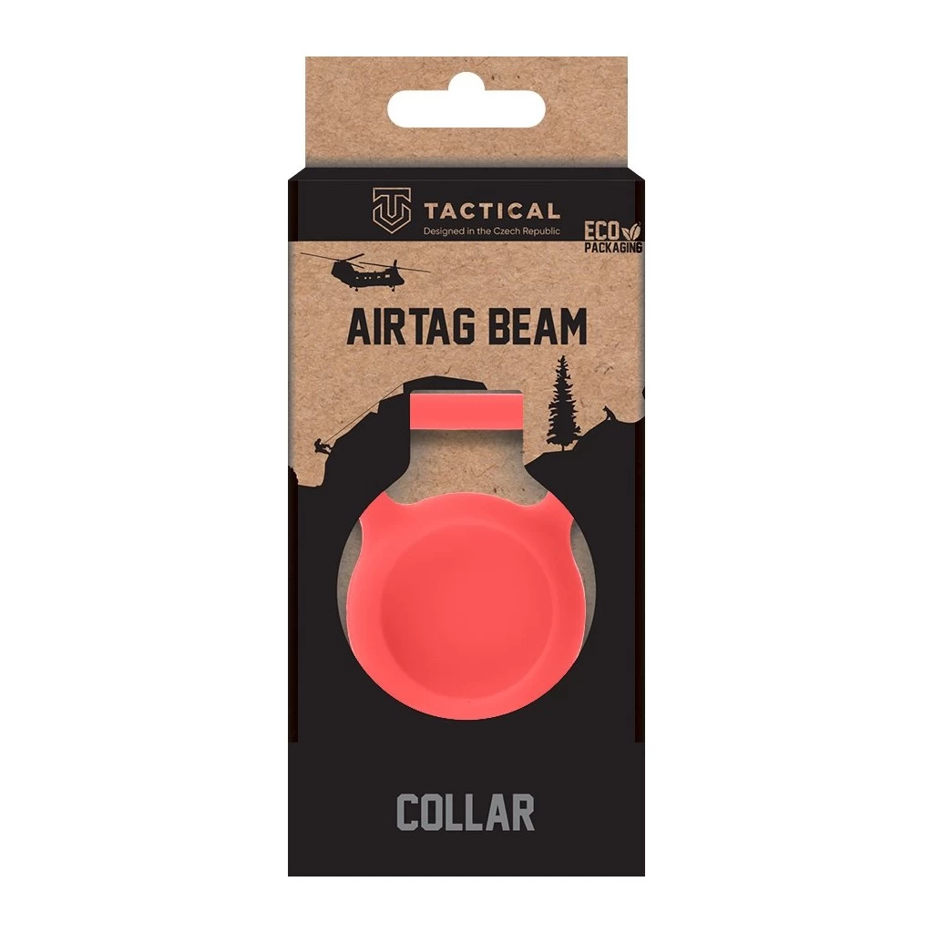 Tactical Airtag Beam nyakörv piros